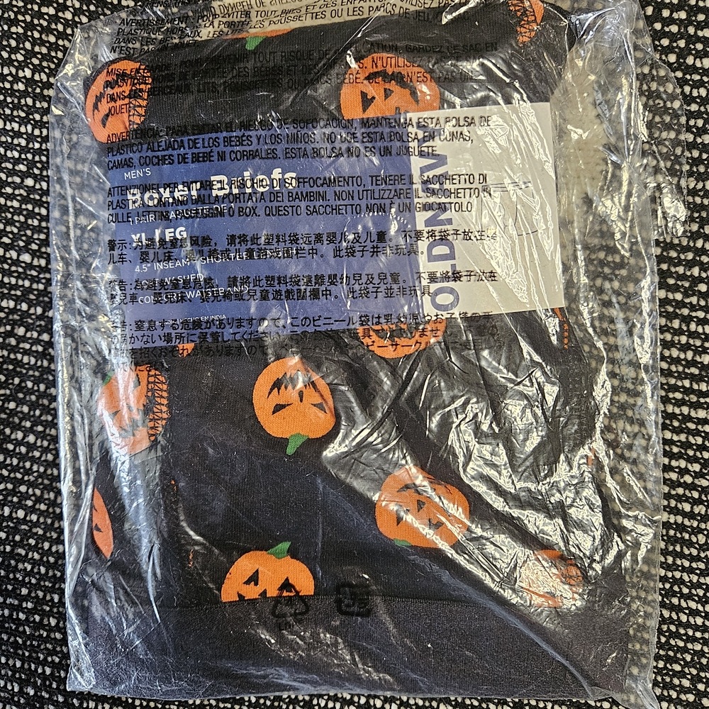 Old Navy Halloween Socks with Pumpkin Design